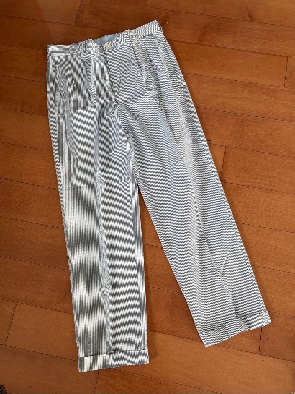 Brooks Brothers  Seersucker Dress Pants,  35 - 32
